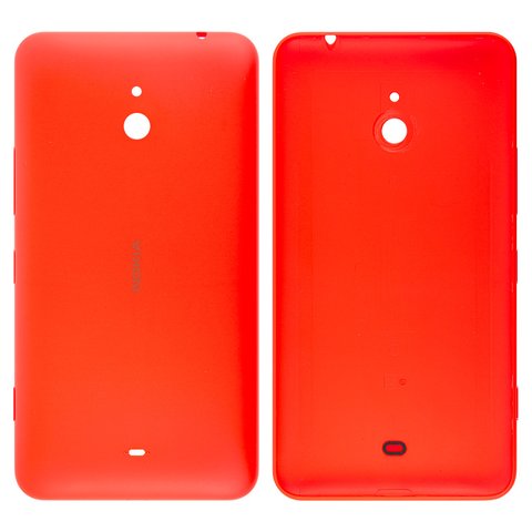 Задня панель корпуса для Nokia 1320 Lumia, помаранчева, з боковою кнопкою