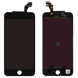 Дисплей для iPhone 6 Plus, чорний, з рамкою, Copy, tianma