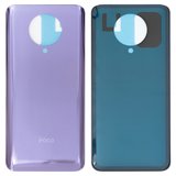 Задня панель корпуса для Xiaomi Poco F2 Pro, фіолетова, High Copy, Лого Poco, M2004J11G