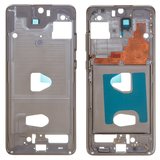 Середня частина корпусу для Samsung G988 Galaxy S20 Ultra, сіра, рамка кріплення дисплея, cosmic grey