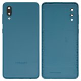 Задня панель корпуса для Samsung A022F Galaxy A02, синя