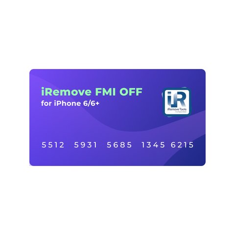 iRemove FMI OFF для iPhone 6 6P [Open Menu]