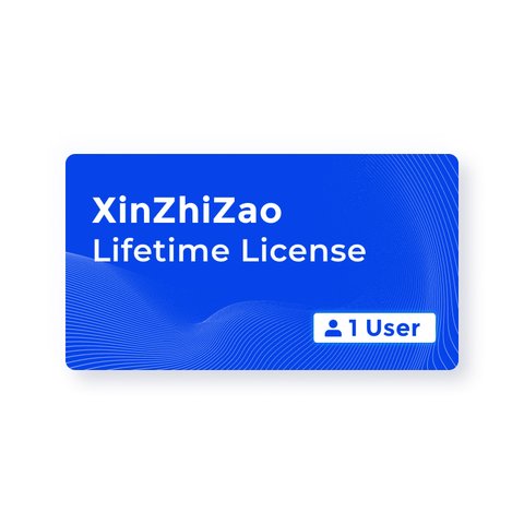 Ліцензія XinZhiZao на необмежений термін 1 користувач 