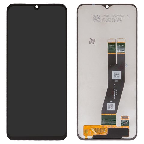 Дисплей для Samsung A145 Galaxy A14, черный, без рамки, Original PRC , original glass