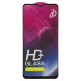 Защитное стекло All Spares для Samsung A207F/DS Galaxy A20s, 0,33 мм 9H, совместимо с чехлом, Full Glue, черный