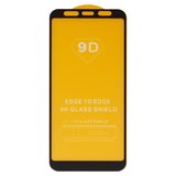 Захисне скло для Samsung J415F Galaxy J4+, J610 Galaxy J6+, сумісне з чохлом, Full Glue, (без упаковки), чорний