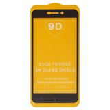 Захисне скло для Xiaomi Redmi 4A, Redmi 4X, Redmi 5A, Redmi Go, сумісне з чохлом, Full Glue, (без упаковки), чорний