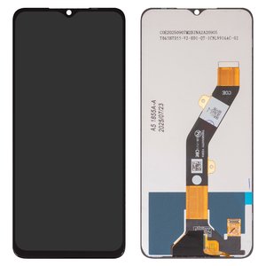 Дисплей для ZTE Blade A34, Blade A54, черный, без рамки, Оригинал переклеено стекло 