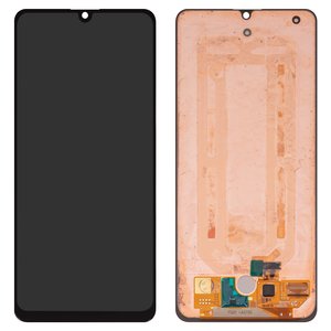 Дисплей для Samsung M325 Galaxy M32, черный, без рамки, Оригинал переклеено стекло 