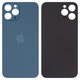 Задня панель корпуса для iPhone 12 Pro Max, синя, не потрібно знімати скло камери, Original (PRC), big hole