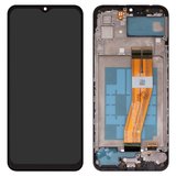 Дисплей для Samsung A035F Galaxy A03, чорний, з рамкою, High Copy