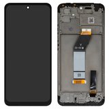 Дисплей для Xiaomi Redmi 10 (2021), чорний, з рамкою, High Copy
