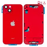 Корпус для iPhone 14, червоний, з тримачем SIM-карти, з боковими кнопками, Original (PRC), EU version