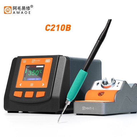 Паяльная станция Amaoe AM C210B, цифровая, 120 Вт