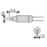 Soldering Iron Tip Goot RX-85HRT-3D