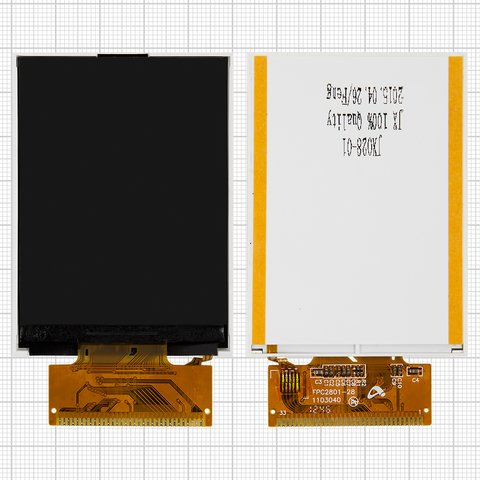 LCD compatible with Fly DS130, 33 pin  #FPC2801 28