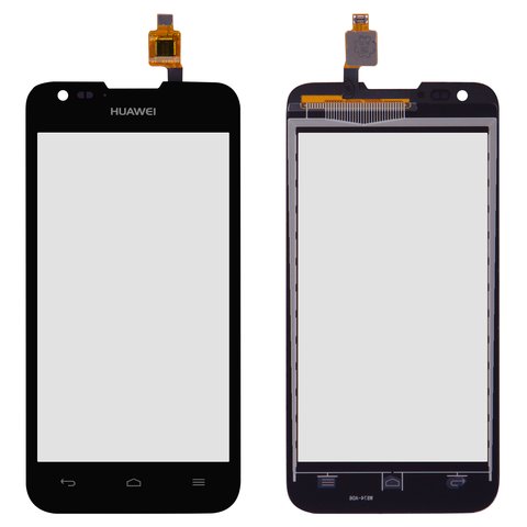 Touchscreen compatible with Huawei Ascend Y550, black 
