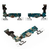 Flat Cable compatible with Samsung G903 Galaxy S5 Neo, (charge connector, with components)