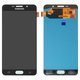 LCD compatible with Samsung A710 Galaxy A7 (2016), (black, without frame, High Copy, (OLED))