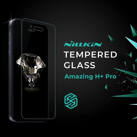 Tempered Glass Screen Protector Nillkin Amazing H+ Pro compatible with Xiaomi Mi Mix 3, 0.2 mm 9H, M1810E5A  #6902048167575