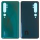 Housing Back Cover compatible with Xiaomi Mi Note 10, Mi Note 10 Pro, (green, M1910F4G, M1910F4S)