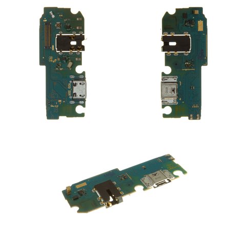 Cable flex puede usarse con Samsung A022F Galaxy A02, del conector de carga, del conector de auriculares, con micrófono, con componentes, Original PRC , placa del cargador