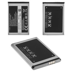 Battery AB463651BU compatible with Samsung S5560, Li ion, 3.7 V, 960 mAh, High Copy, without logo 