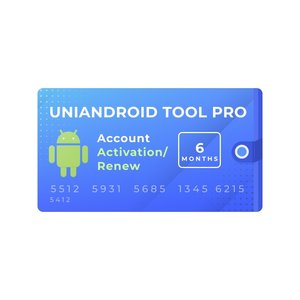 UniAndroid Tool Pro 6 Month Account Activation Renew