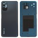 Housing Back Cover compatible with Xiaomi Redmi Note 10 5G, (gray, with camera lens, graphite gray)
