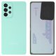 Housing Back Cover compatible with Samsung A736 Galaxy A73 5G, (mint, with camera lens)