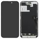 LCD compatible with iPhone 14 Pro Max, (black, with frame, PRC, NEW)