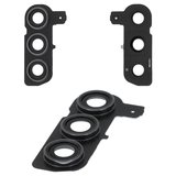 Camera Lens compatible with Samsung S921 Galaxy S24, (black, with frames)