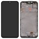 LCD compatible with Samsung A155 Galaxy A15, A156 Galaxy A15 5G, (black, with frame, Original (PRC))