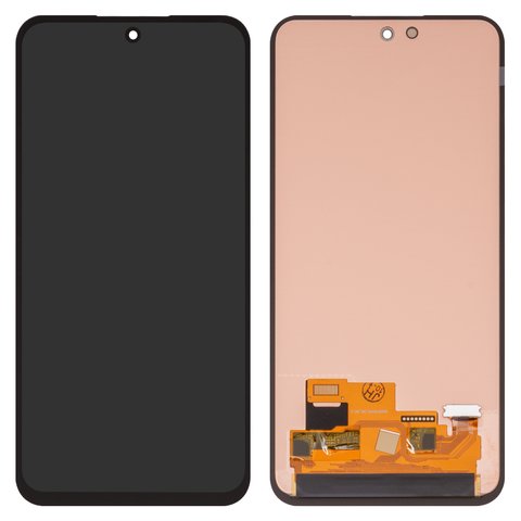 Pantalla LCD puede usarse con Samsung A356 Galaxy A35 5G, negro, sin marco, High Copy, OLED 