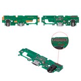 Flat Cable compatible with Vivo Y17 (2019), (headphone connector, charge connector, with microphone, Copy, charging board, 50 pin (11 mm))
