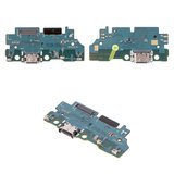 Cable flex puede usarse con Samsung A165 Galaxy A16, del conector de carga, con componentes, Original (PRC), placa del cargador