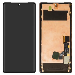 Pantalla LCD puede usarse con Google Pixel 6 Pro, negro, con marco, original vidrio reemplazado , GLUOG, G8VOU