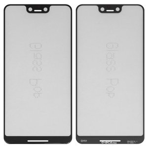 Стекло корпуса G+OCA PRO для Google Pixel 3 XL, с OCA пленкой, черное