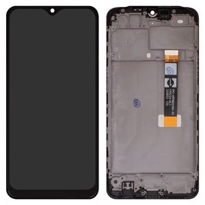 Pantalla LCD puede usarse con Oppo A12, A12s, A5s, negro, con marco, High Copy, con cable plano negro, CPH1909, CPH1920, CPH1912, CPH2083, CPH2077, FPC HTF062H111 A0