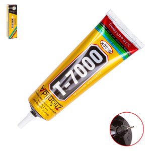 Adhesivos sellador Zhanlida T7000, para pegar pantallas táctiles, LCD, 110 ml, negro