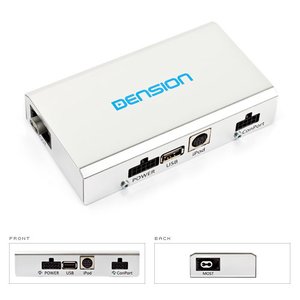 Автомобильный USB iPod адаптер Dension Gateway Lite MOST для Mercedes Benz Porsche Saab GWL1MO1