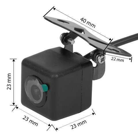 Универсальная автомобильная камера заднего вида СS 8681A с динамическими линиями парковки