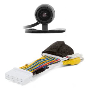 Toyota Yaris Reverse Camera Kit With 28 pin Cable Wire Harness