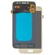 LCD compatible with Samsung J250 Galaxy J2 (2018), J250 Galaxy J2 Pro (2018), (golden, without frame, High Copy, (OLED))