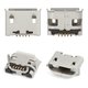 Charge Connector compatible with Cell Phones, (5 pin, type 2, micro USB type-B)