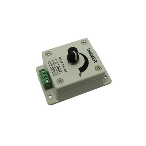 LED Dimmer with Rotating Knob HTL 017 single color, 96 W 
