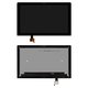 LCD compatible with Lenovo Yoga Tablet 2 Pro-1380, (black, (version Wi-Fi), without frame)