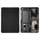 LCD compatible with Samsung F900F Galaxy Fold, (black, with frame, Original, service pack) #GH82-20132B
