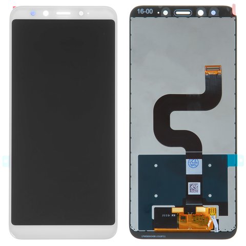 LCD compatible with Xiaomi Mi 6X, Mi A2, white, without frame, High Copy, M1804D2SG, M1804D2SI 