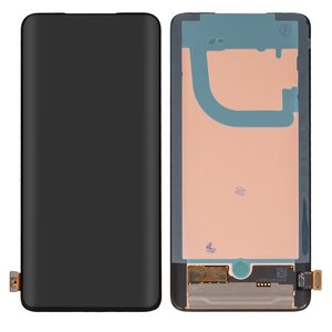 LCD compatible with OnePlus 7 Pro, 7T Pro, black, without frame, Original PRC  
